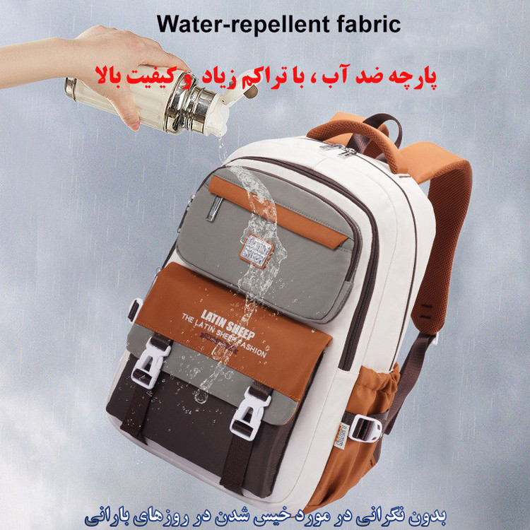 کوله پشتی مدرسه هپی تایم کد5081