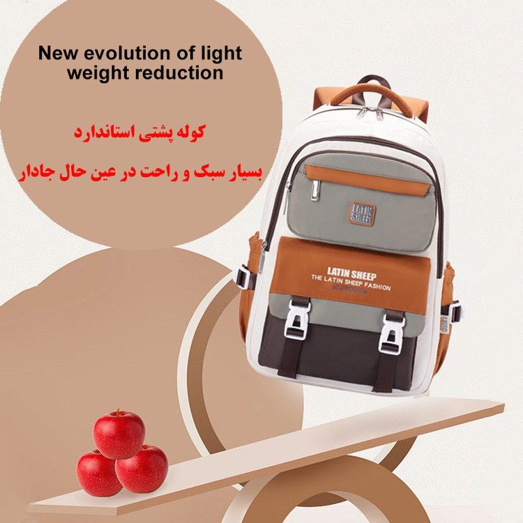 کوله پشتی مدرسه هپی تایم کد5081