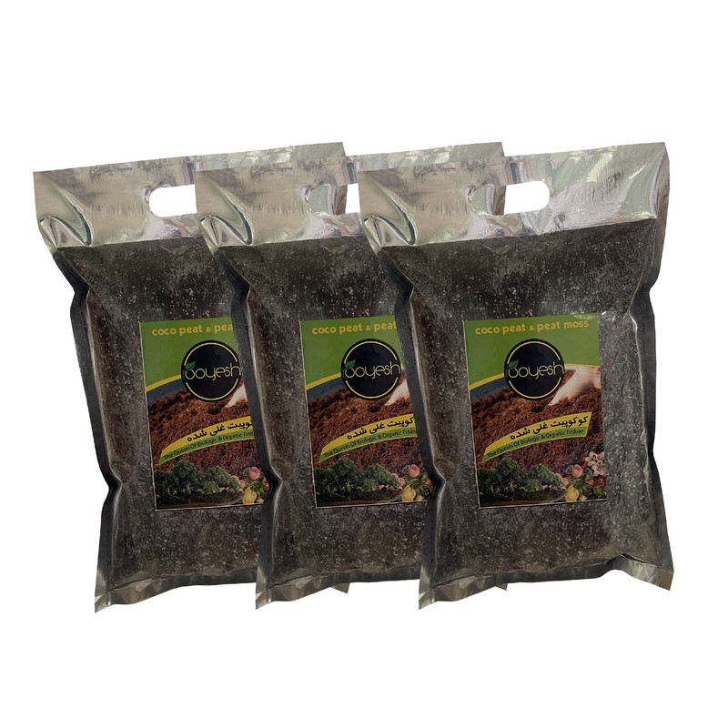 کوکوپیت غنی شده رویش مدل MetaCC1 وزن 1.5 کیلوگرم مجموعه 3 عددی