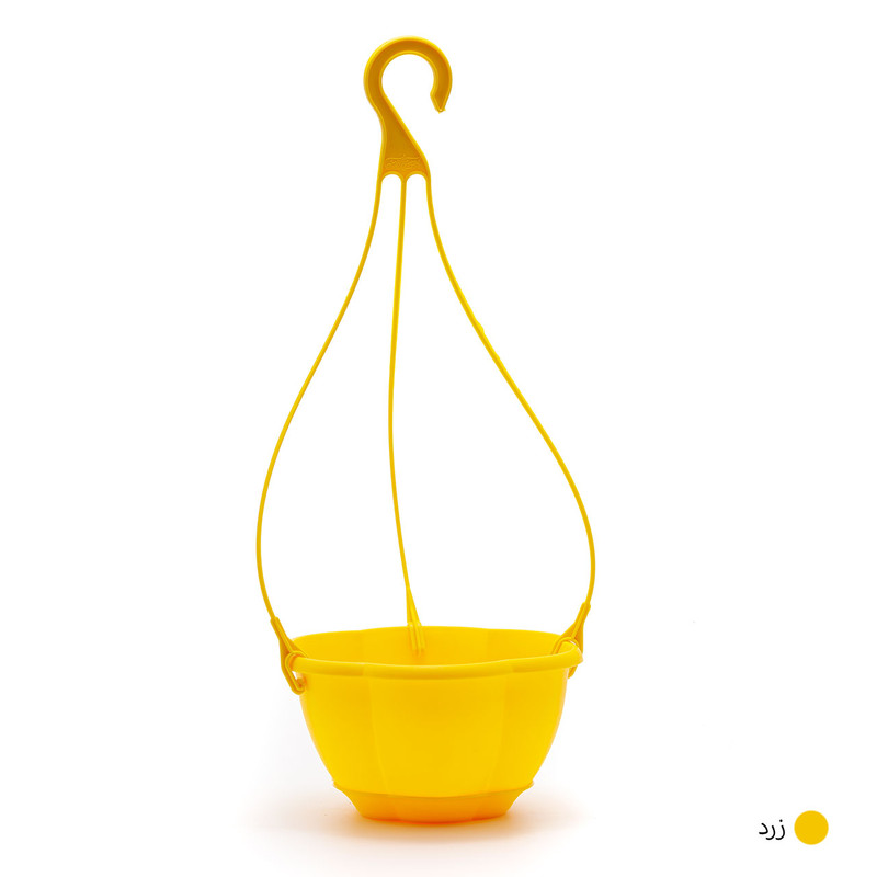 گلدان گل آذین مدل پلاستیکی آویز کد 320