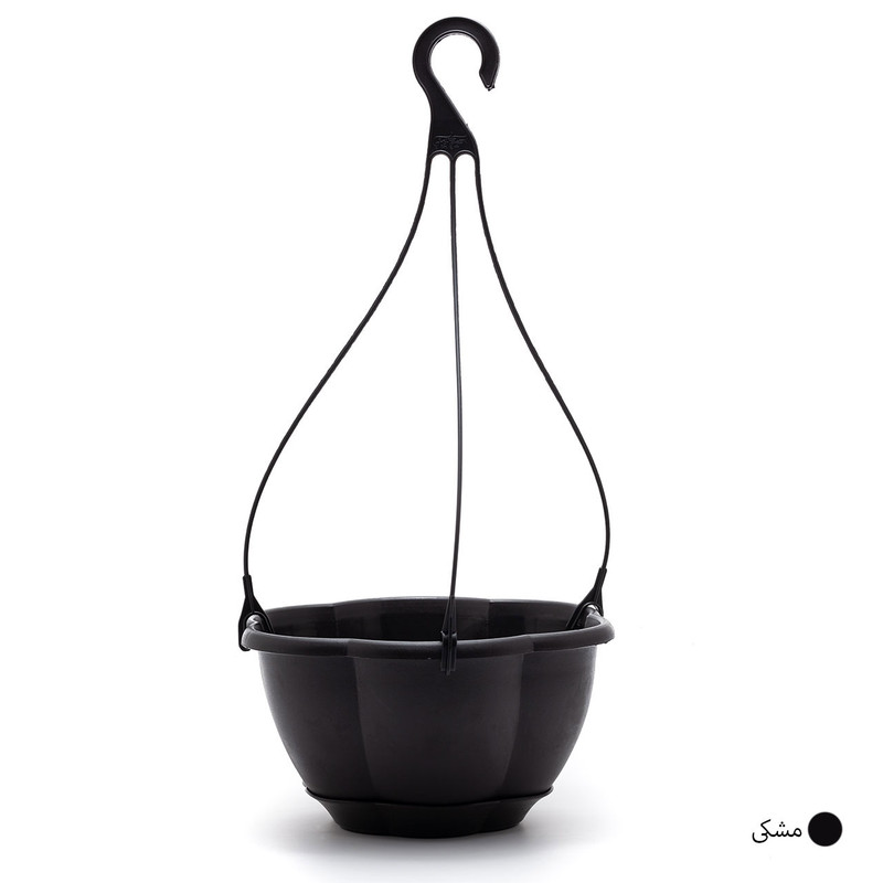 گلدان گل آذین مدل پلاستیکی آویز کد 320