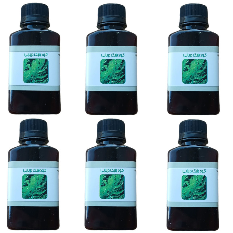 کود مایع جلبک دریایی مدل life drop حجم 110 میلی لیتر بسته 6 عددی