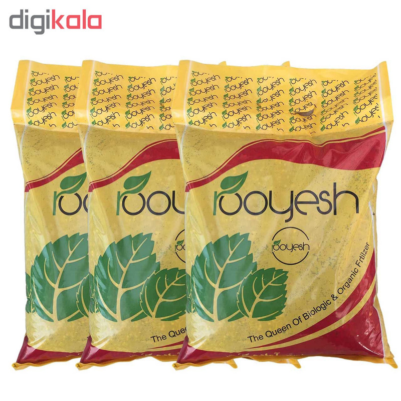 خاک گدان ( بستر کشت آماده کاشت ) رویش مقدار 3.5 کیلو گرم بسته 3 عددی