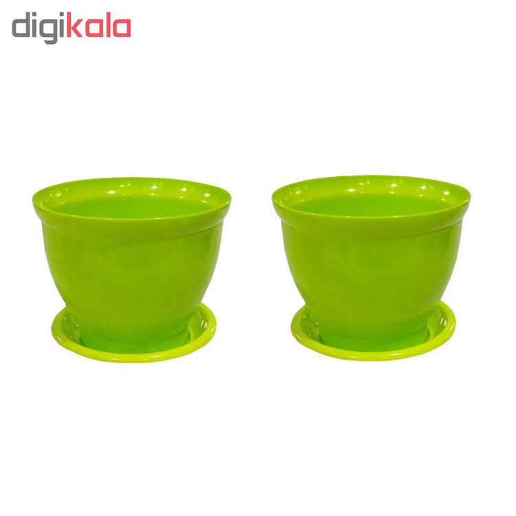 گلدان کلاسیک مدل G3015 بسته 2 عددی