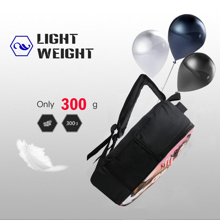 کوله پشتی توریث مدل Naroto-M150030 به همراه جامدادی