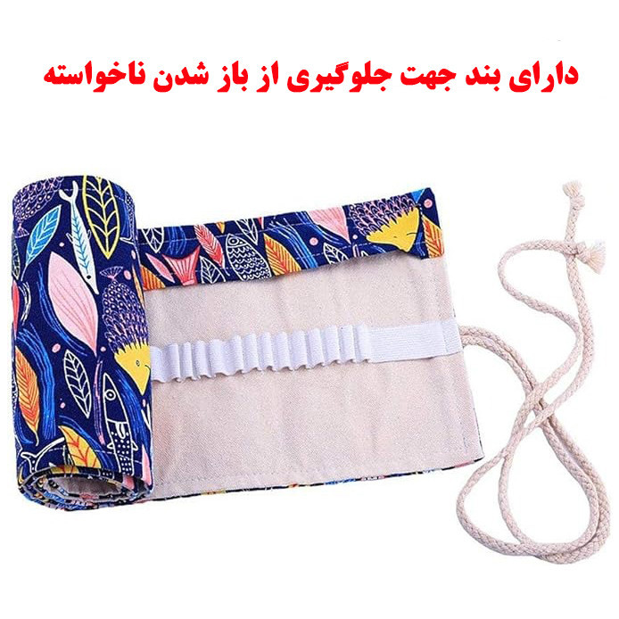 جامدادی مدل رولی طرح ماهی کد 36