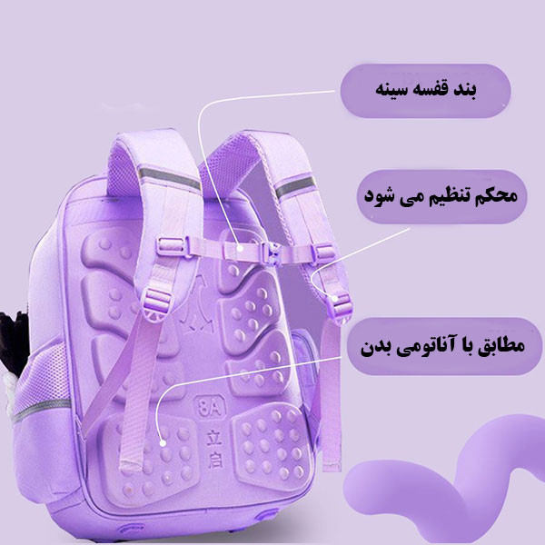 کوله پشتی مدل کرومی کد 9277