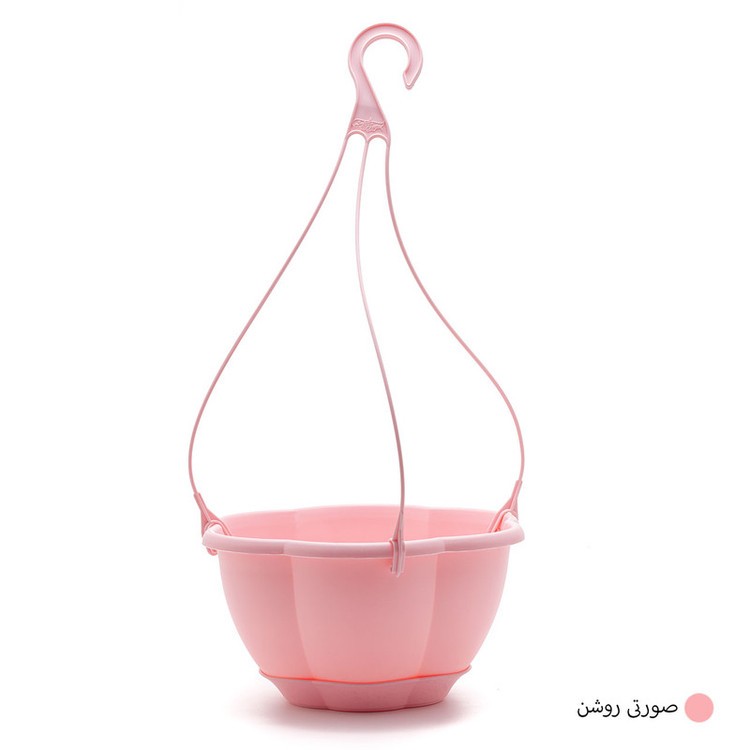 گلدان گل آذین مدل پلاستیکی آویز کد 325