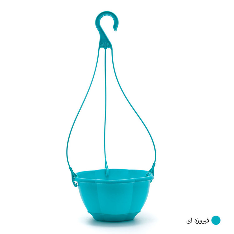 گلدان گل آذین مدل پلاستیکی آویز کد 325
