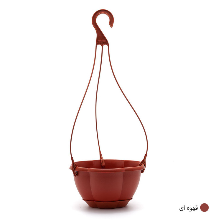 گلدان گل آذین مدل پلاستیکی آویز کد 325