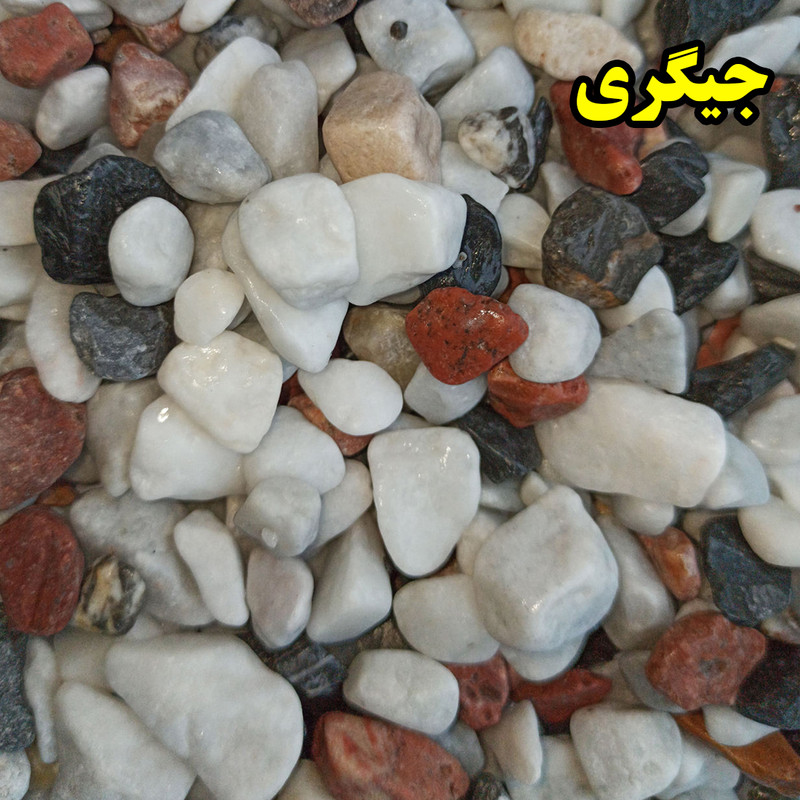 سنگ تزیینی مدل 5col وزن 5 کیلوگرم