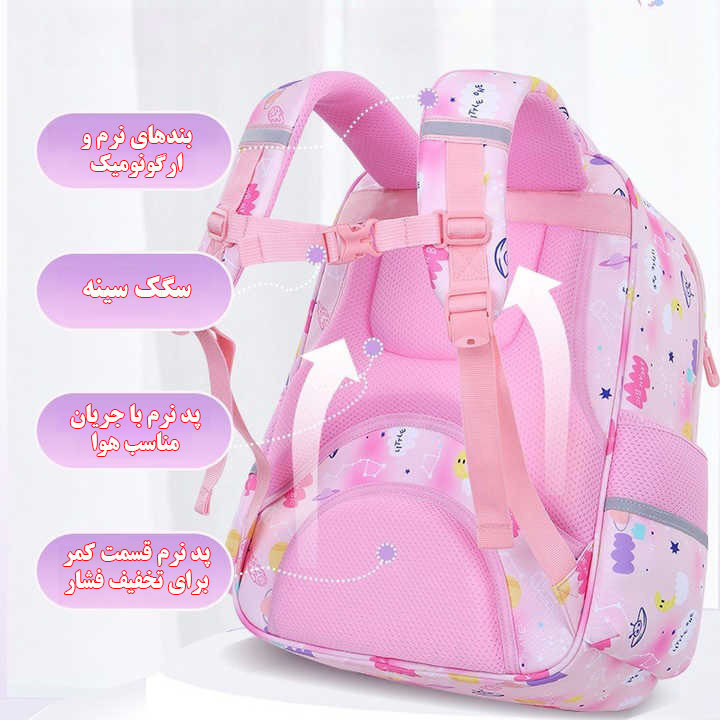 کوله پشتی مدرسه مدل 5170