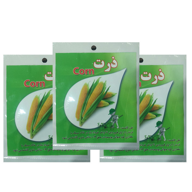 بذر ذرت پاپ کورن کد 08 بسته 3 عددی