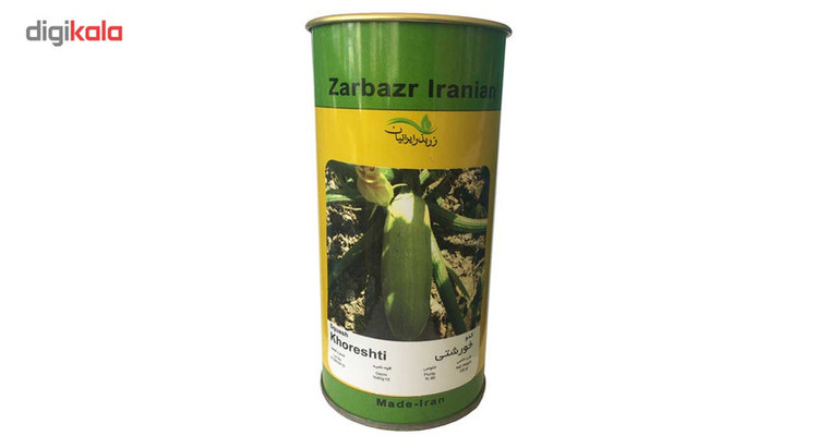 بذر کدو خورشتی زر بذر ایرانیان قوطی 100 گرمی مدل GH100g-35