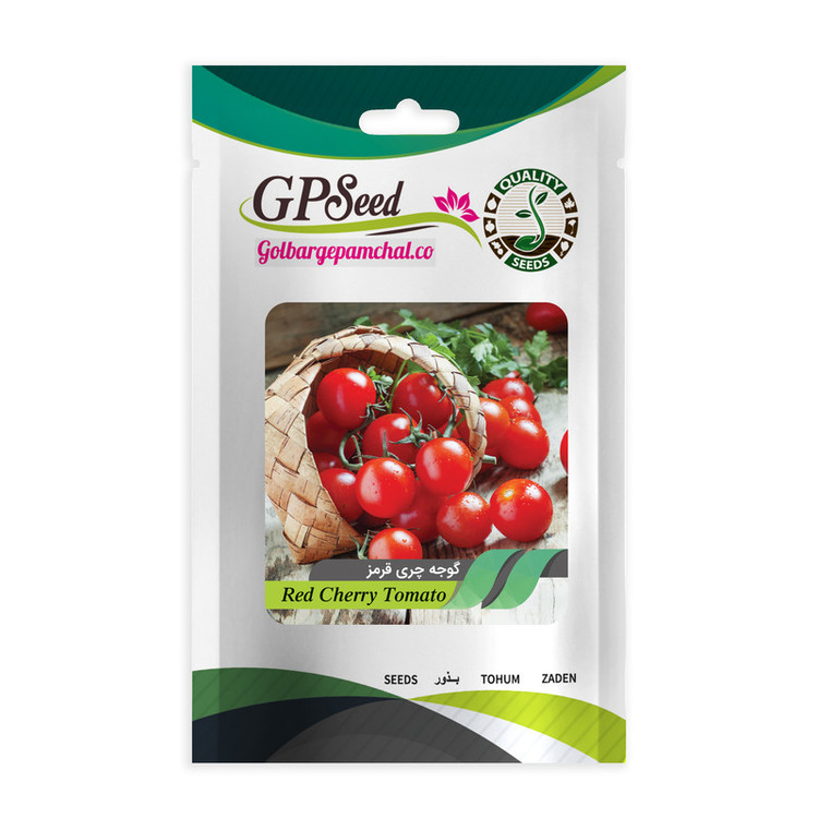بذر گوجه چری گلدانی گلبرگ پامچال کد G-P-GP-06 مجموعه 6 عددی