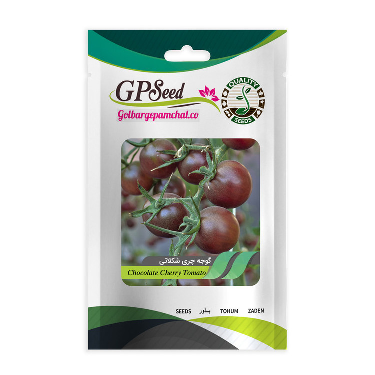 بذر گوجه چری گلدانی گلبرگ پامچال کد G-P-GP-06 مجموعه 6 عددی