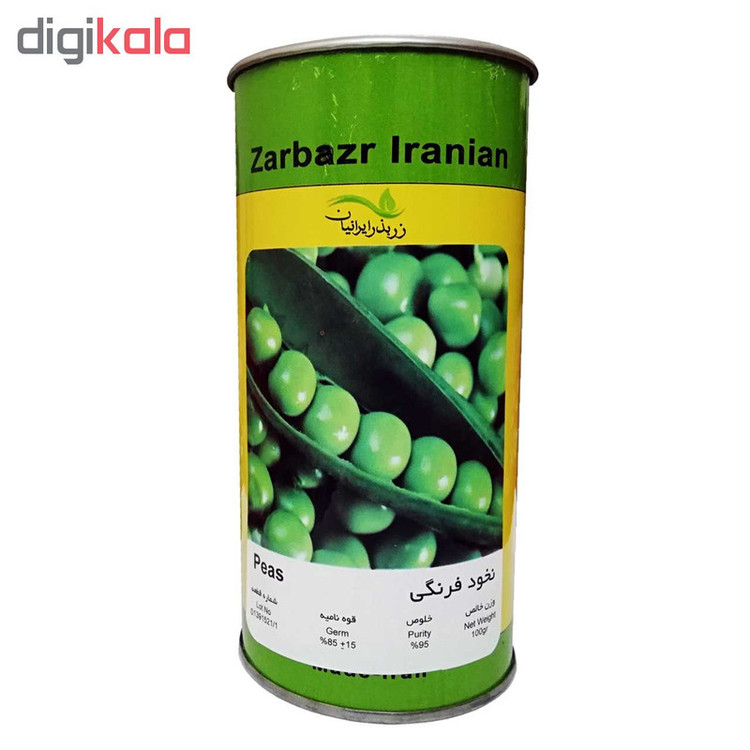 بذر نخود فرنگی زر بذر ایرانیان مدل GH100g-31