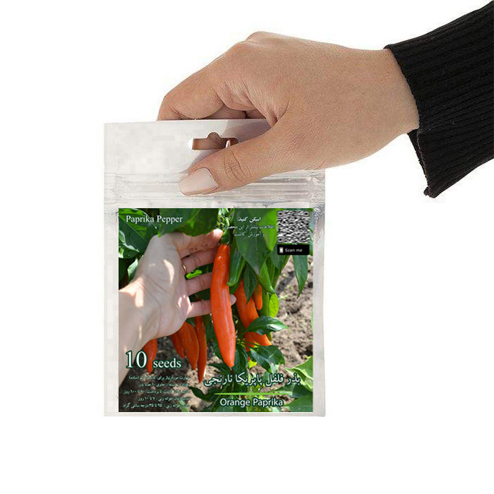 بذر فلفل پاپریکا نارنجی کاپی شیرین گلس گاردن مدل GL10