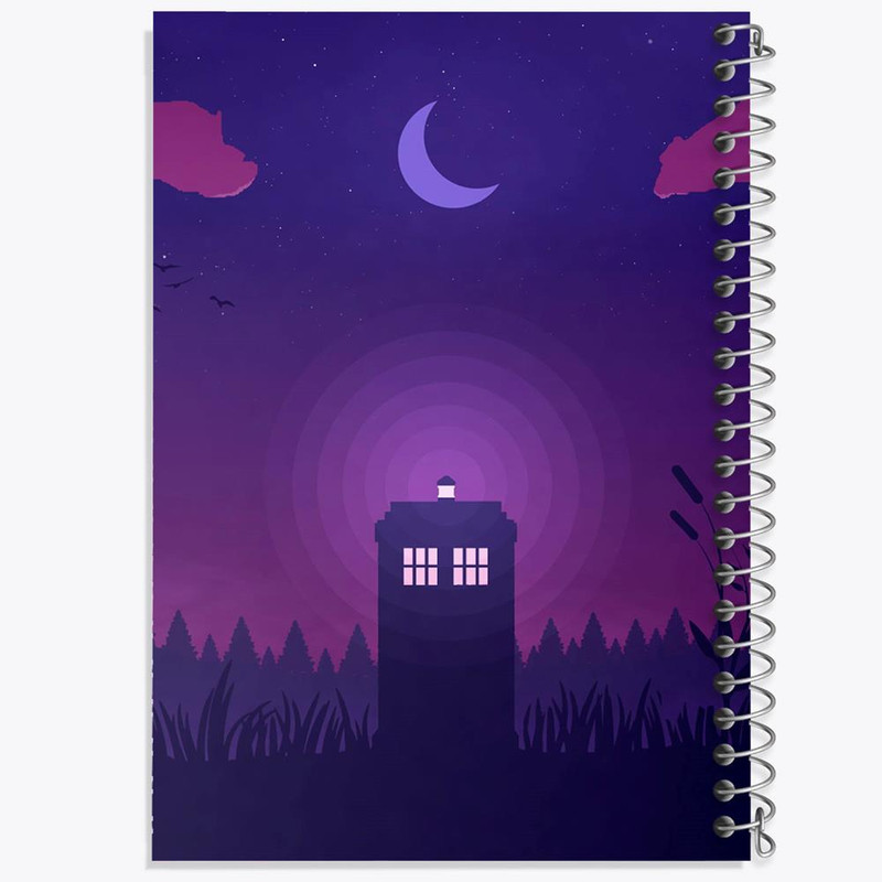 دفتر مشق 100 برگ خندالو طرح سریال داکتر هو Doctor Who کد 29754