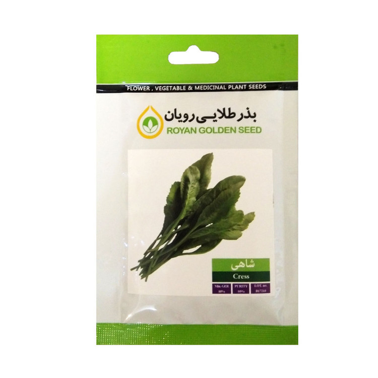 بذر سبزی خوراکی بذر طلایی رویان مدل V-P-BZTR-006 مجموعه 8 عددی