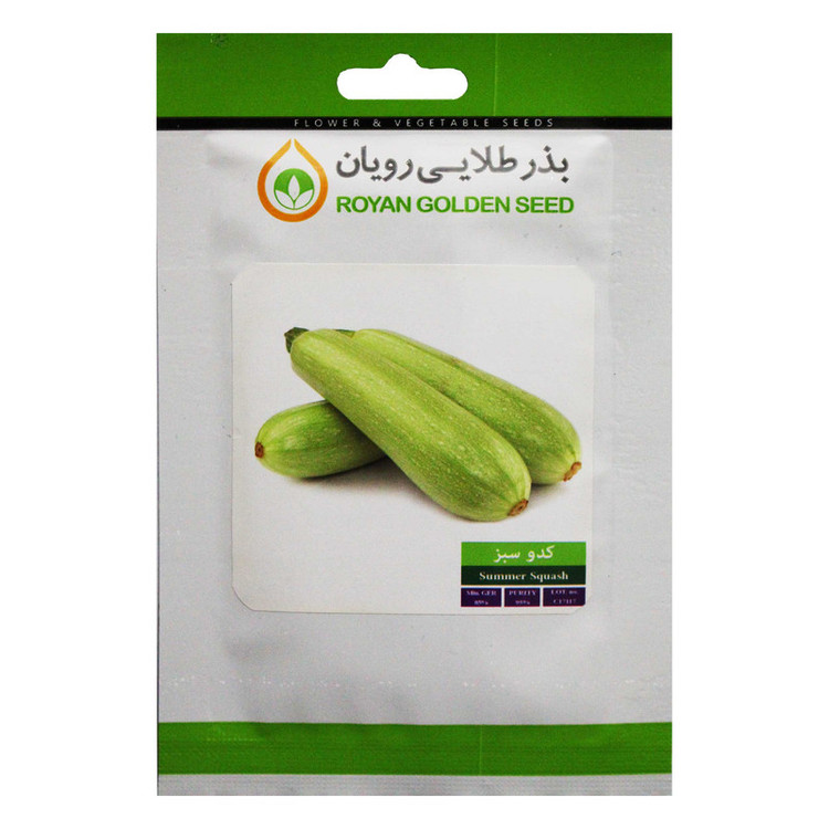 بذر کدو سبز بذر طلایی رویان مدل BZTR-067