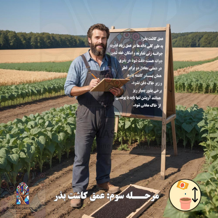 بذر فلفل گیلاسی چری گرد قرمز تند گلس گاردن مدل GL100