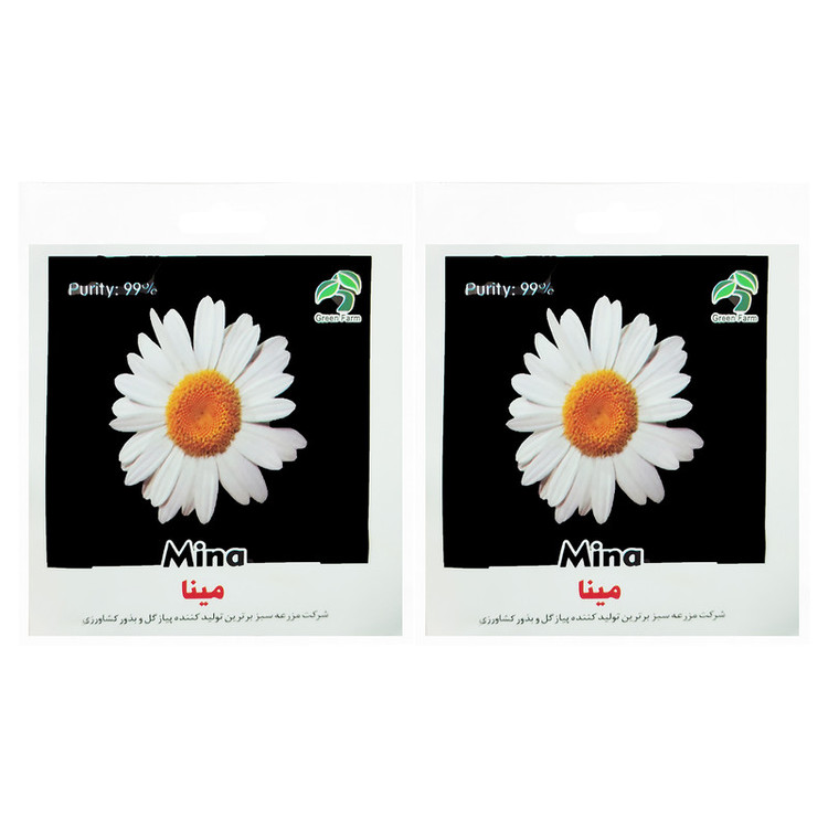 بذر گل مینا گرین فارم کد GR-M22 بسته 2 عددی