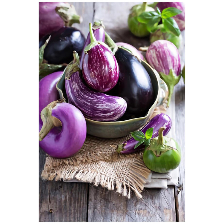 بذر بادمجان دلمه ای میکس آذر سبزینه مدل B410 بسته 3 عددی