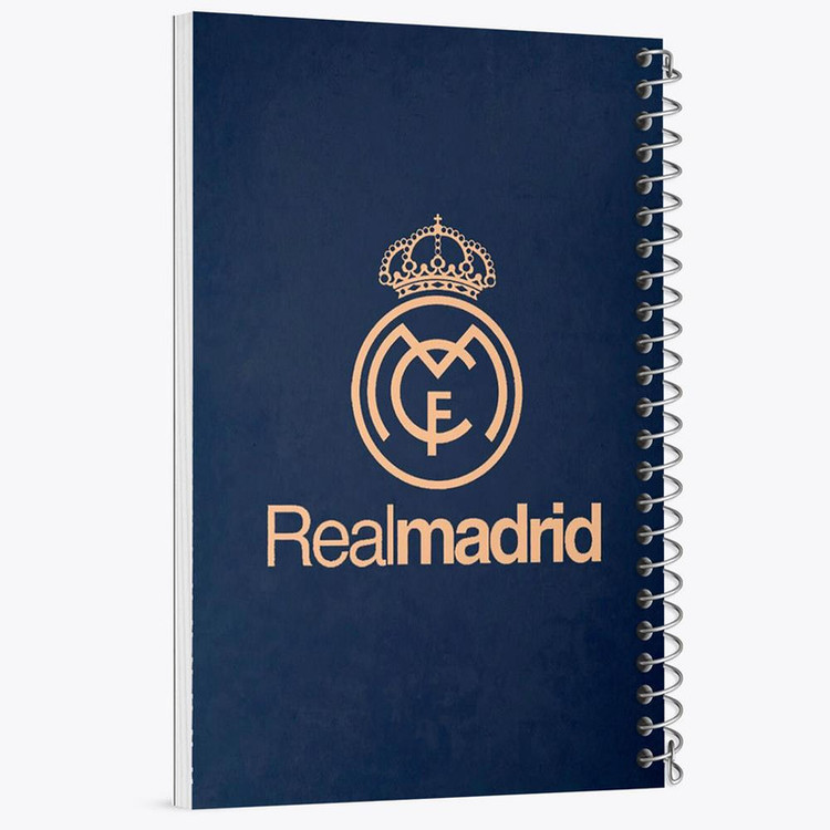 دفتر مشق 100 برگ خندالو طرح باشگاه رئال مادرید Real Madrid کد 1992