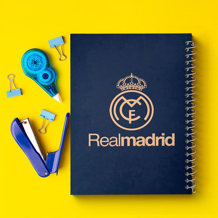 دفتر مشق 100 برگ خندالو طرح باشگاه رئال مادرید Real Madrid کد 1992