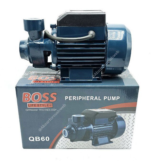 پمپ آب باس مدل نیم اسب کد QB60-0.5HP