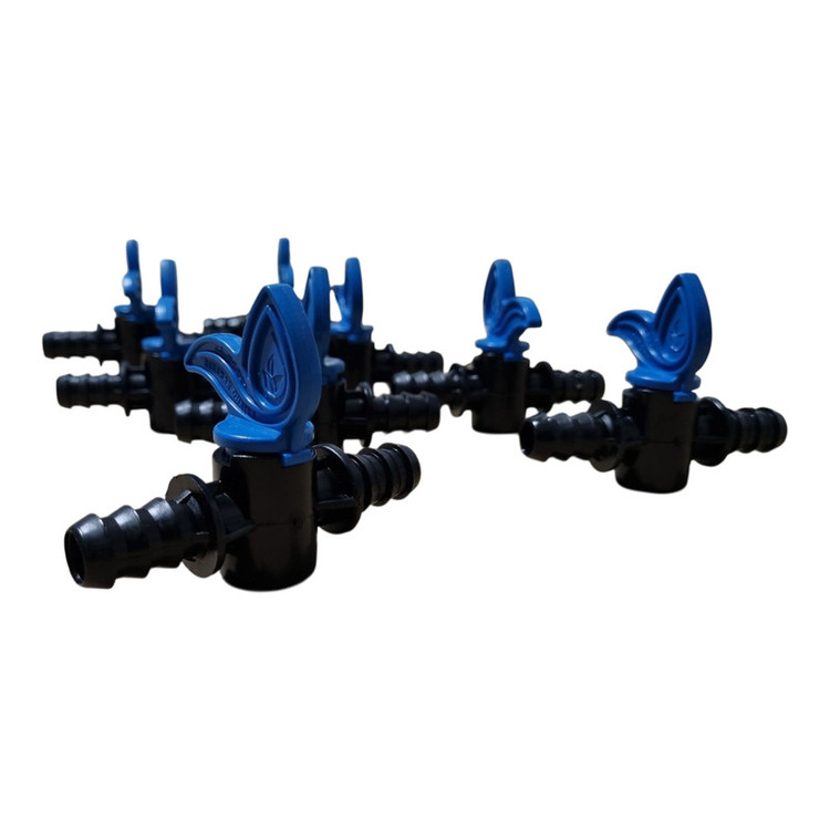 شیر انشعاب مدل آبیاری قطره ای bg-16-16 بسته 12عددی