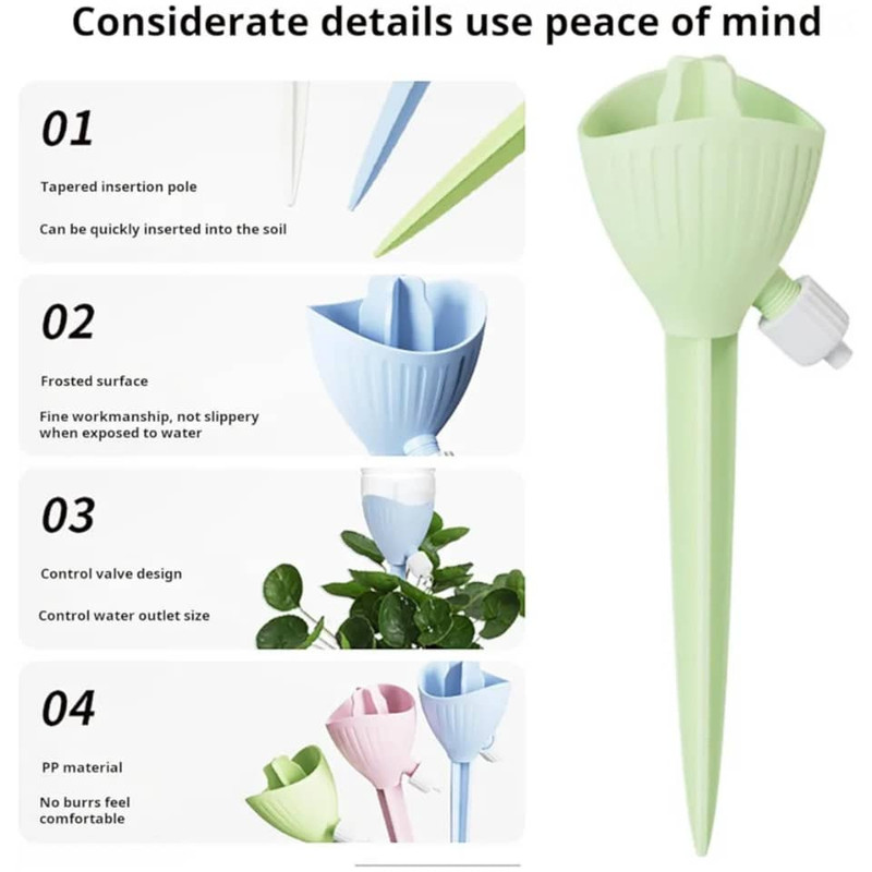 قطره چکان آبیاری مدل قطره ای بسته 3 عددی