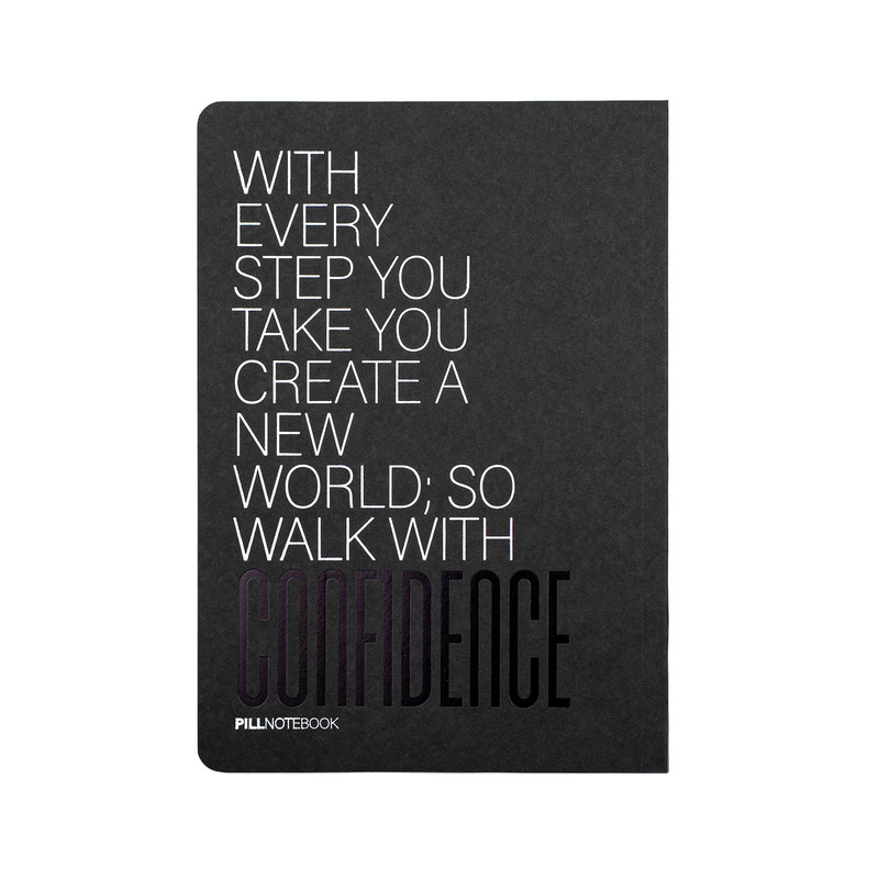 دفتر طراحی 50 برگ مدل نایت طرح CONFIDENCE