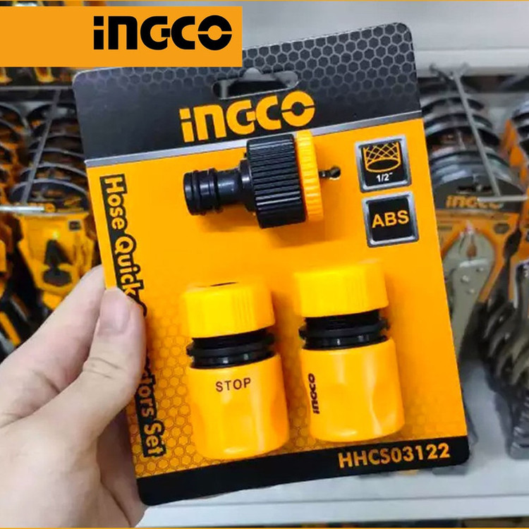 کوپلینگ شلنگ آب اینکو مدل HHCS-03122 مجموعه 3 عددی