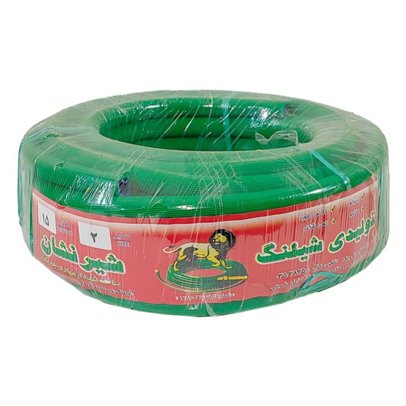شلنگ آبیاری شیرنشان مدل 2 طول 5 متر