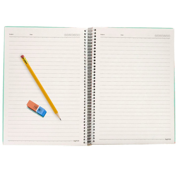 دفتر 160 برگ پاپکو مدل BRIGHT BIO کد PN-6177