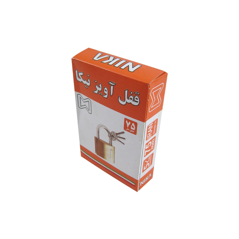 قفل آویز نیکا مدل 75-667 سایز 75 میلی متر