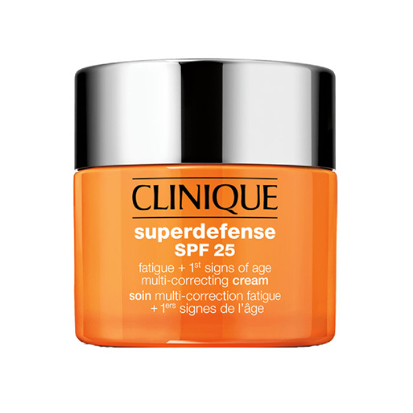 کرم ضد چروک کلینیک مدل Superdefense spf 25 حجم 50 میلی لیتر