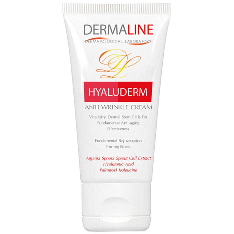 کرم ضد چروک درمالاین مدل Hyaluderm حجم 45 میلی لیتر