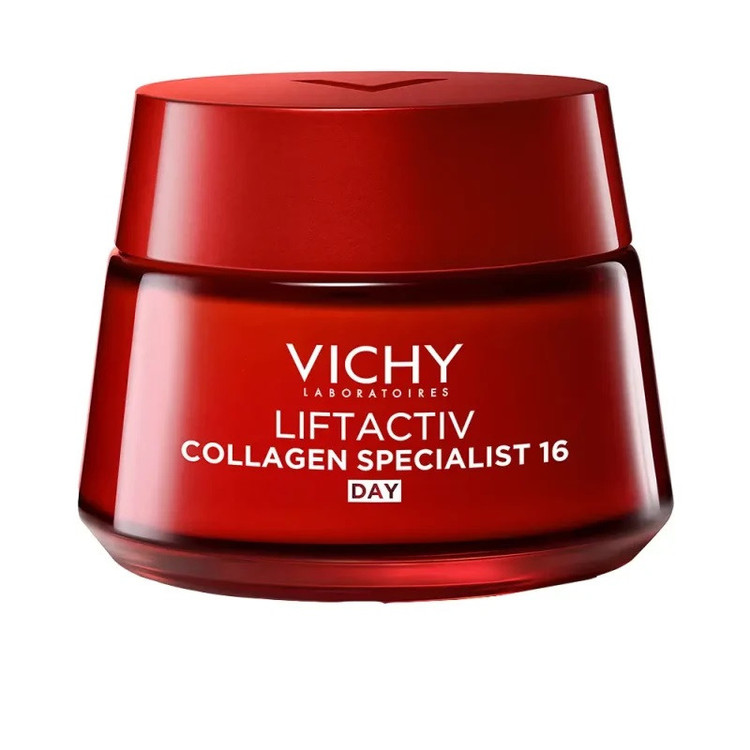 کرم ضد چروک ویشی مدل Collagen Specilist 16 مناسب انواع پوست حجم 50 میلی لیتر