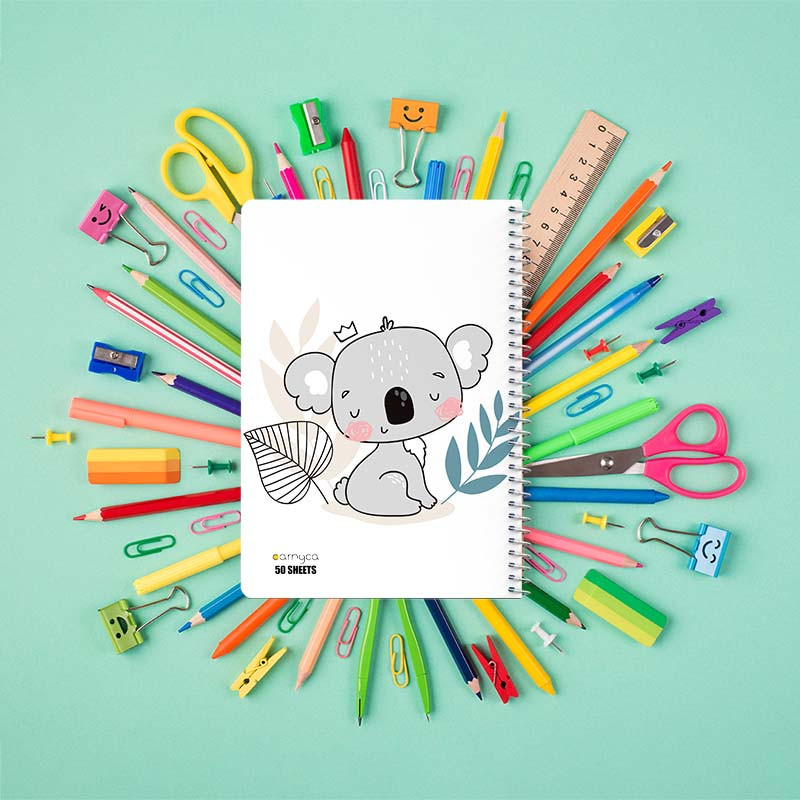 دفتر نقاشی 50 برگ کارنیکا طرح کودکان Kids کد 32073 مجموعه 4 عددی