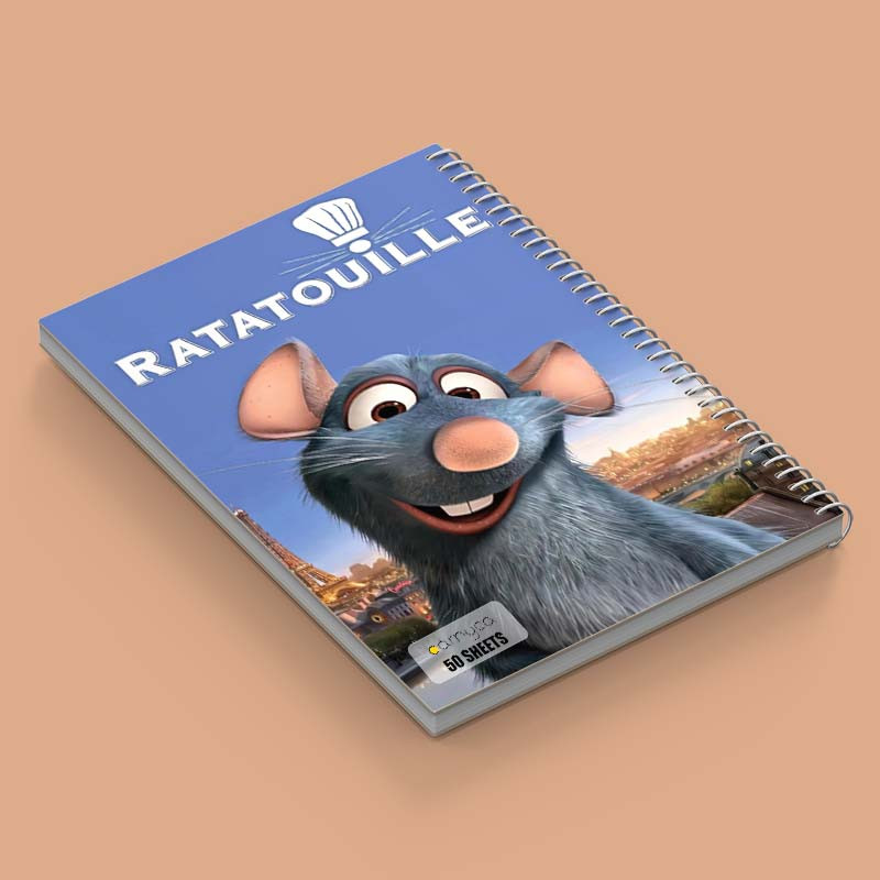 دفتر نقاشی 50 برگ کارنیکا طرح راتاتوی Ratatouille کد 61856 مجموعه 4 عددی