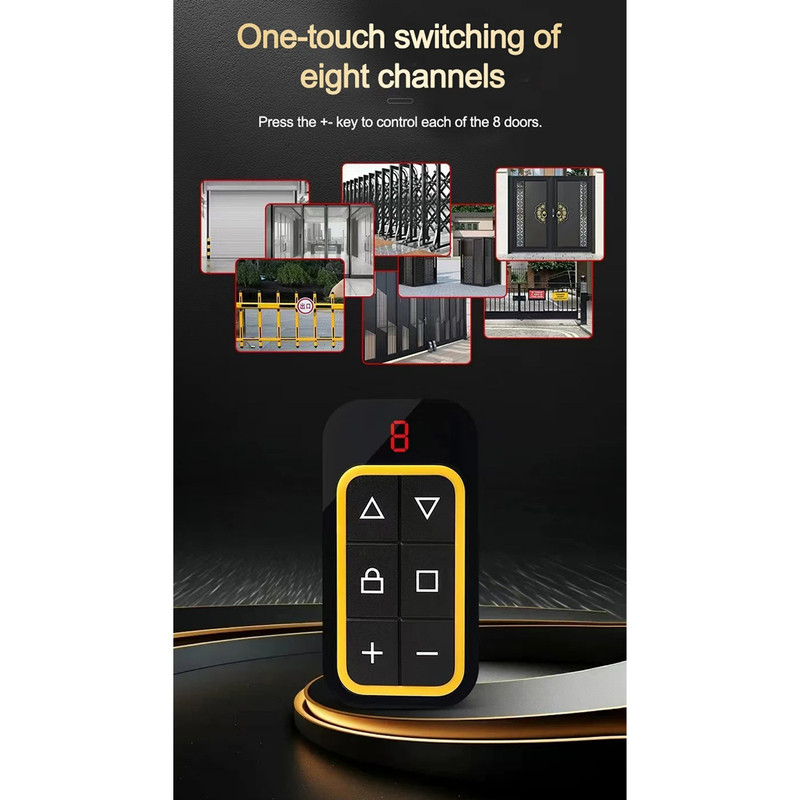 ریموت بلوتوثی در پارکینگ کد 8 کانال مدل Zrd-6-Key