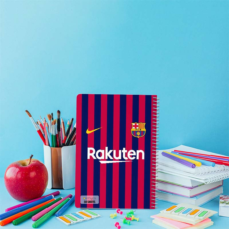 دفتر نقاشی 50 برگ کارنیکا طرح بارسلونا Barcelona کد 31735 مجموعه 4 عددی