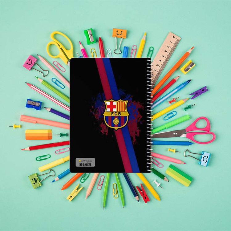 دفتر نقاشی 50 برگ کارنیکا طرح بارسلونا Barcelona کد 31735 مجموعه 4 عددی