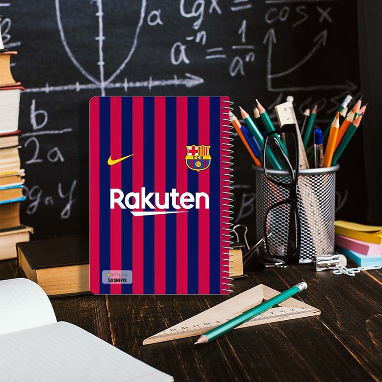 دفتر نقاشی 50 برگ کارنیکا طرح بارسلونا Barcelona کد 31735 مجموعه 4 عددی