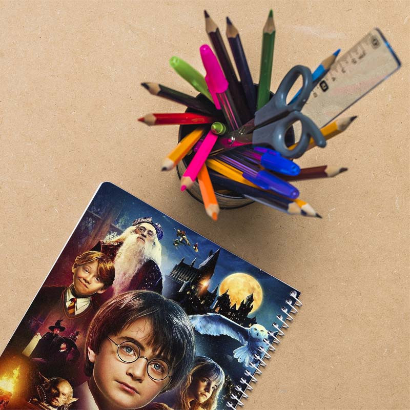 دفتر نقاشی 50 برگ کارنیکا طرح هری پاتر Harry Potter کد 67527 مجموعه 4 عددی