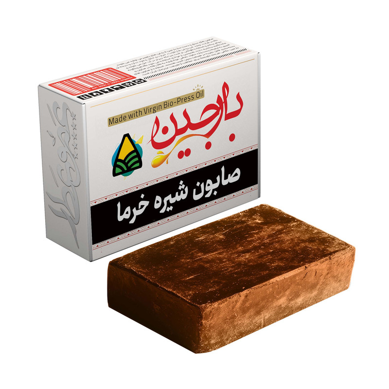 صابون شستشو بارجین مدل بایوپرس شیره خرما وزن 85 گرم