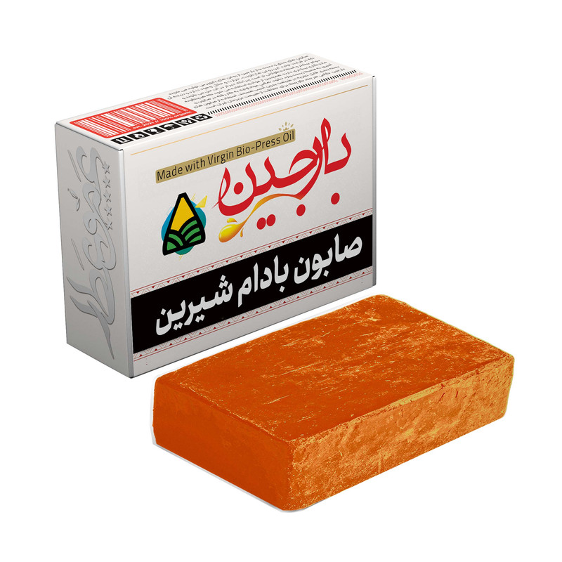 صابون شستشو بارجین مدل بایوپرس بادام شیرین وزن 85 گرم
